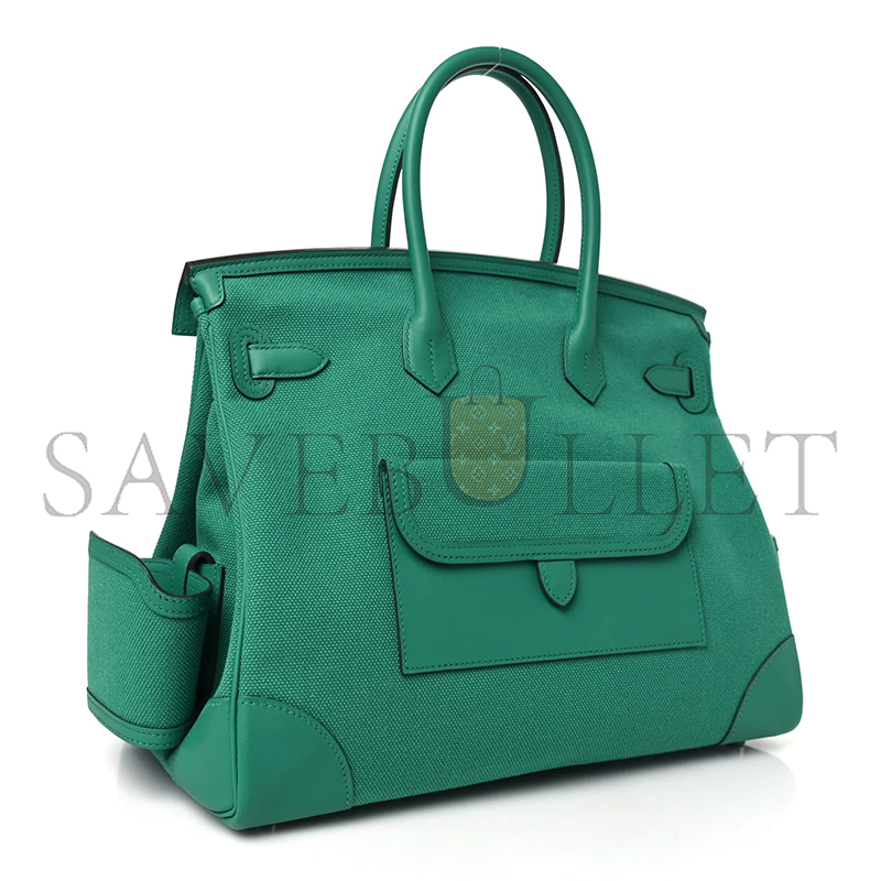 HERMES MASTER BIRKIN 35 CARGO CANVAS AND SWIFT PALLADIUM HARDWARE (35*25*18cm)